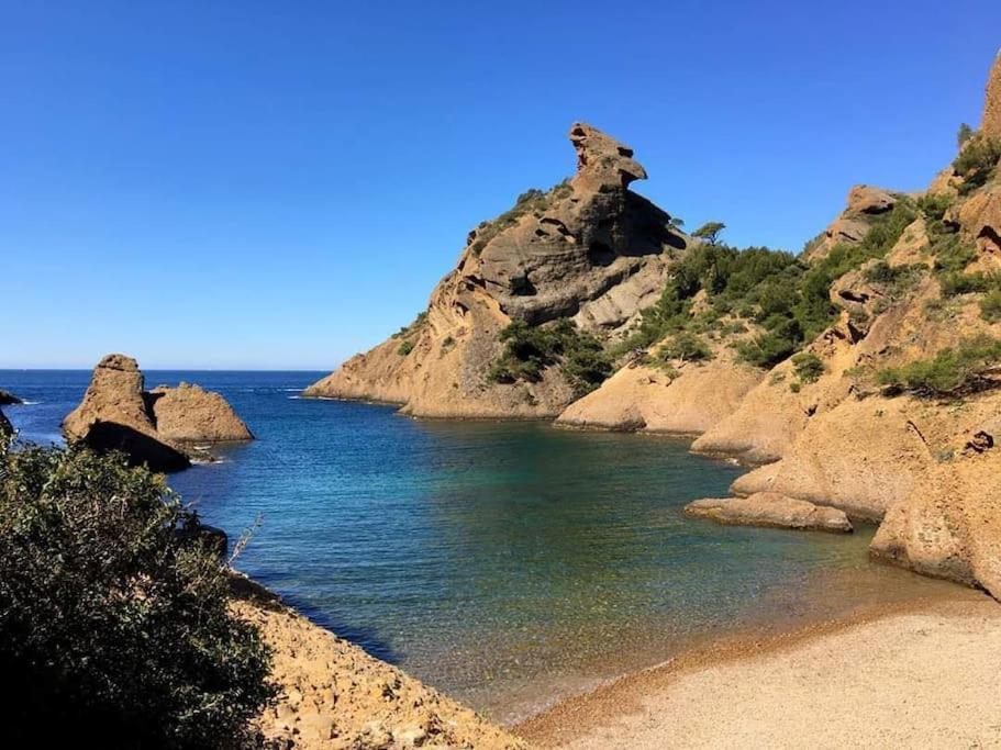 Studio 28M2 Climatise,Wifi, Proche Des Calanques,Plages La Ciotat Exterior photo